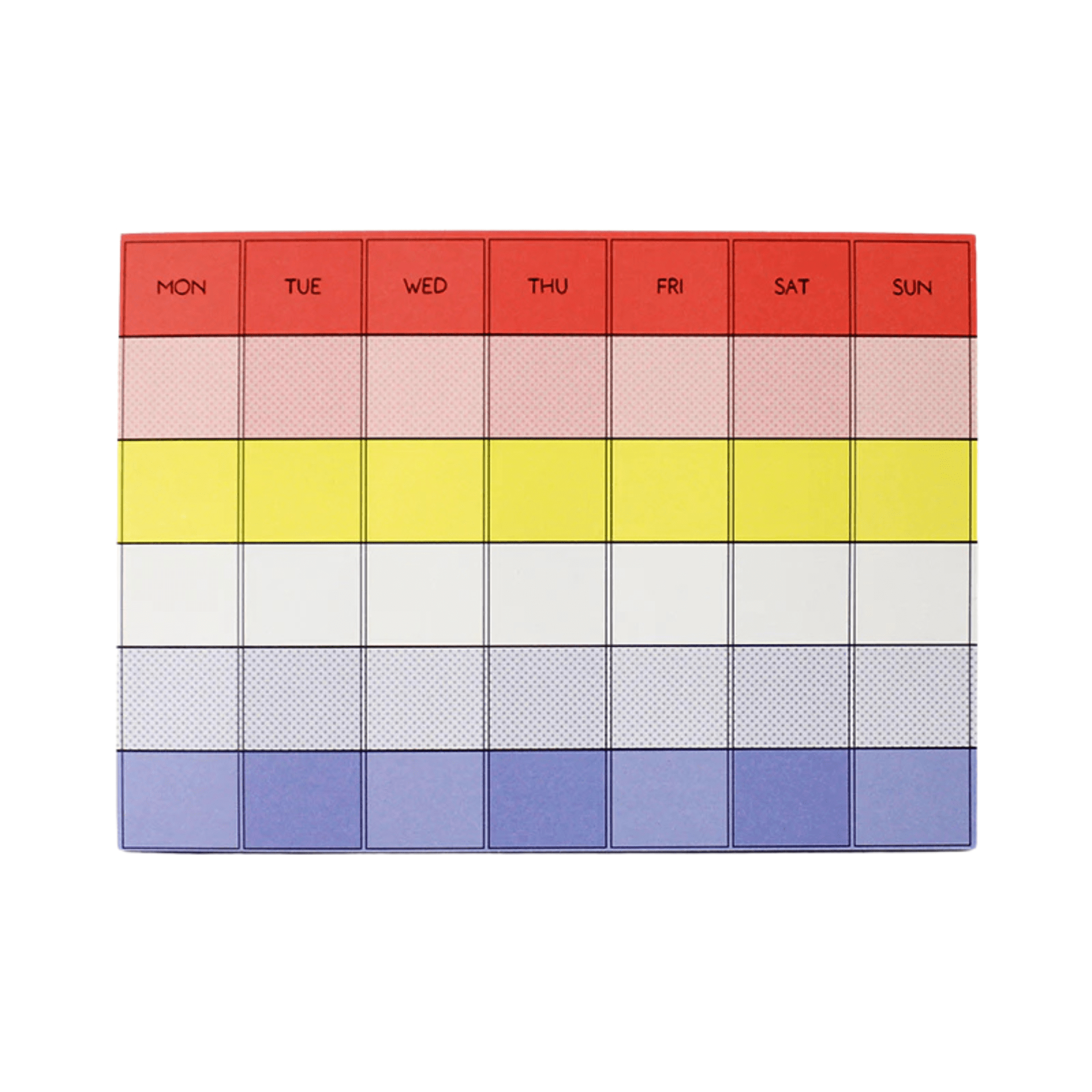 Paperways Planner Desk Planner Monthly Palette - Lichtenstein
