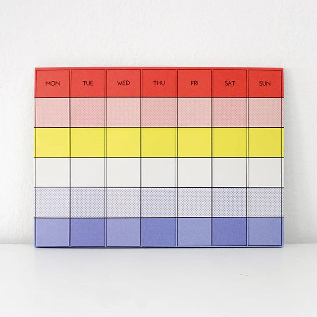 Paperways Planner Desk Planner Monthly Palette - Lichtenstein