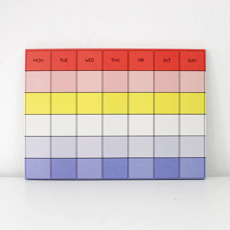 Paperways Planner Desk Planner Monthly Palette - Lichtenstein