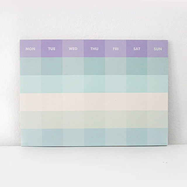 Paperways Planner Desk Planner Monthly Palette - Monet