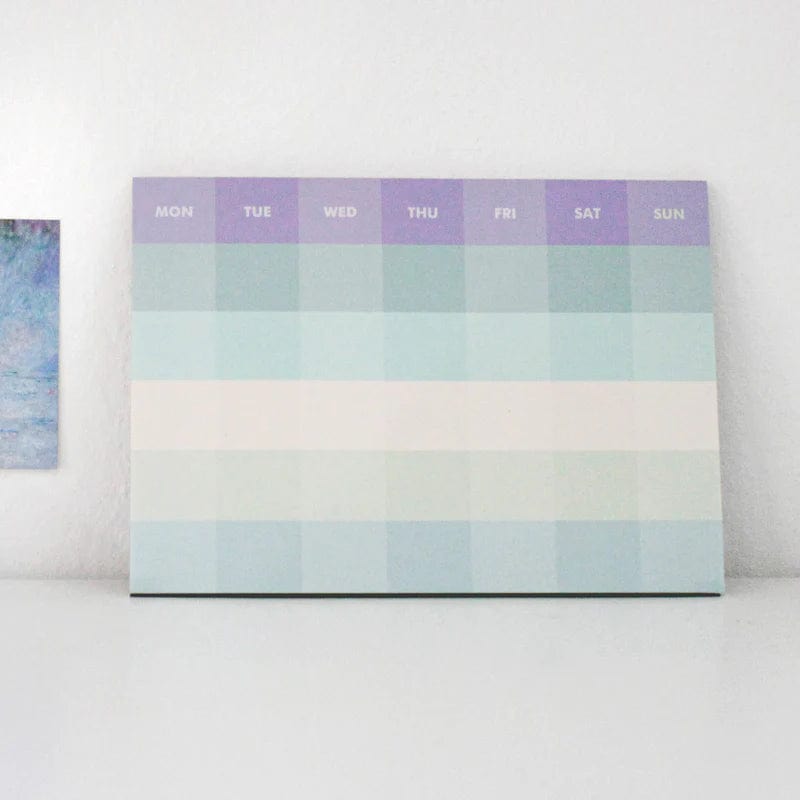 Paperways Planner Desk Planner Monthly Palette - Monet