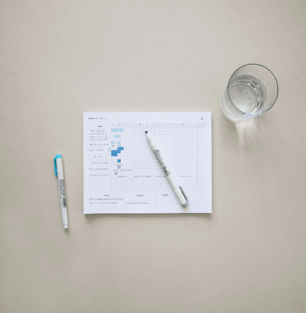 Appointed Planner Habit Tracker Desk
