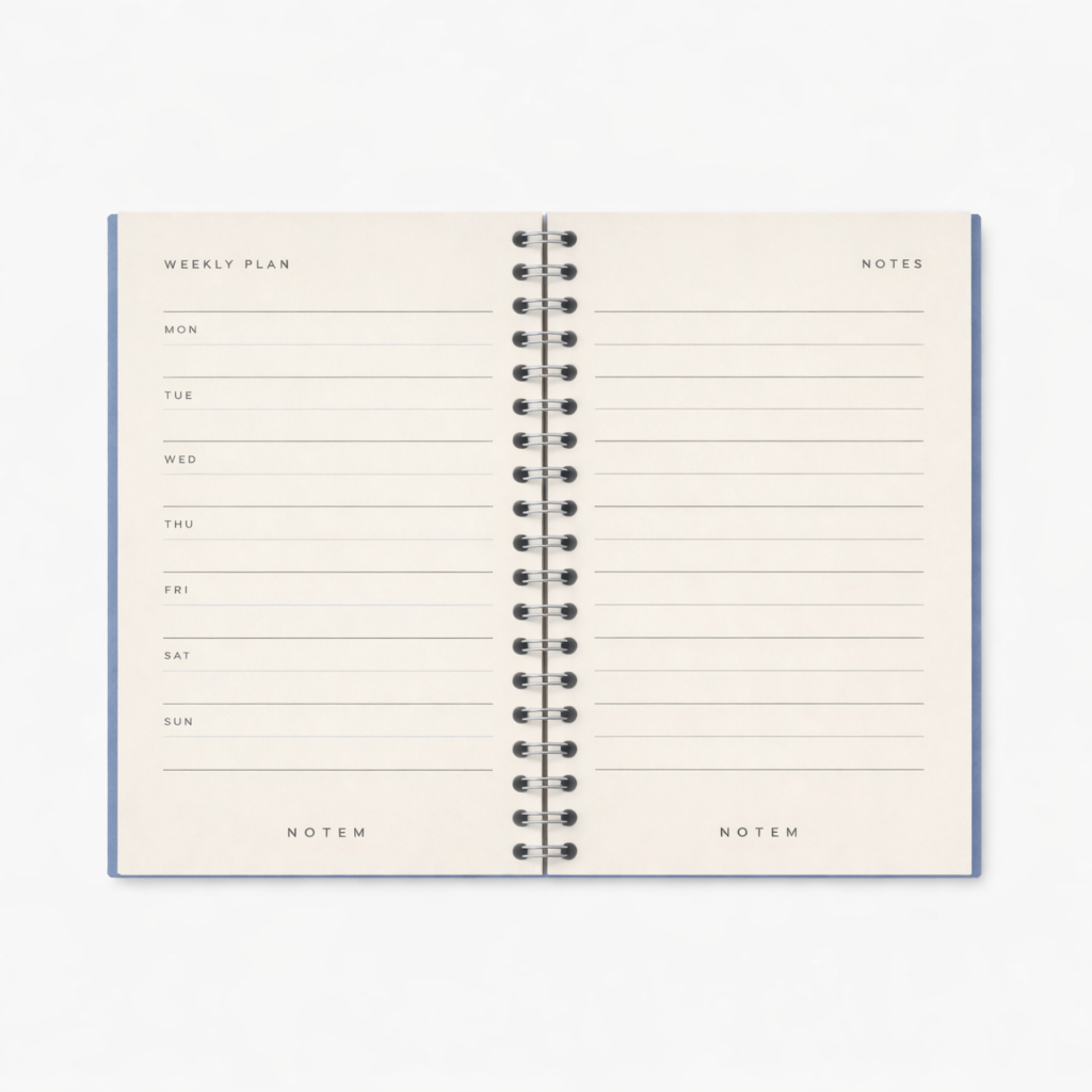Notem Planner Luca Weekly Planner