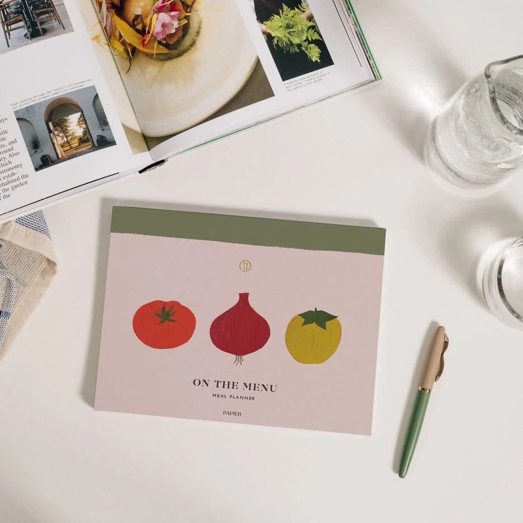 Papier Planner Meal Planner - On the Menu