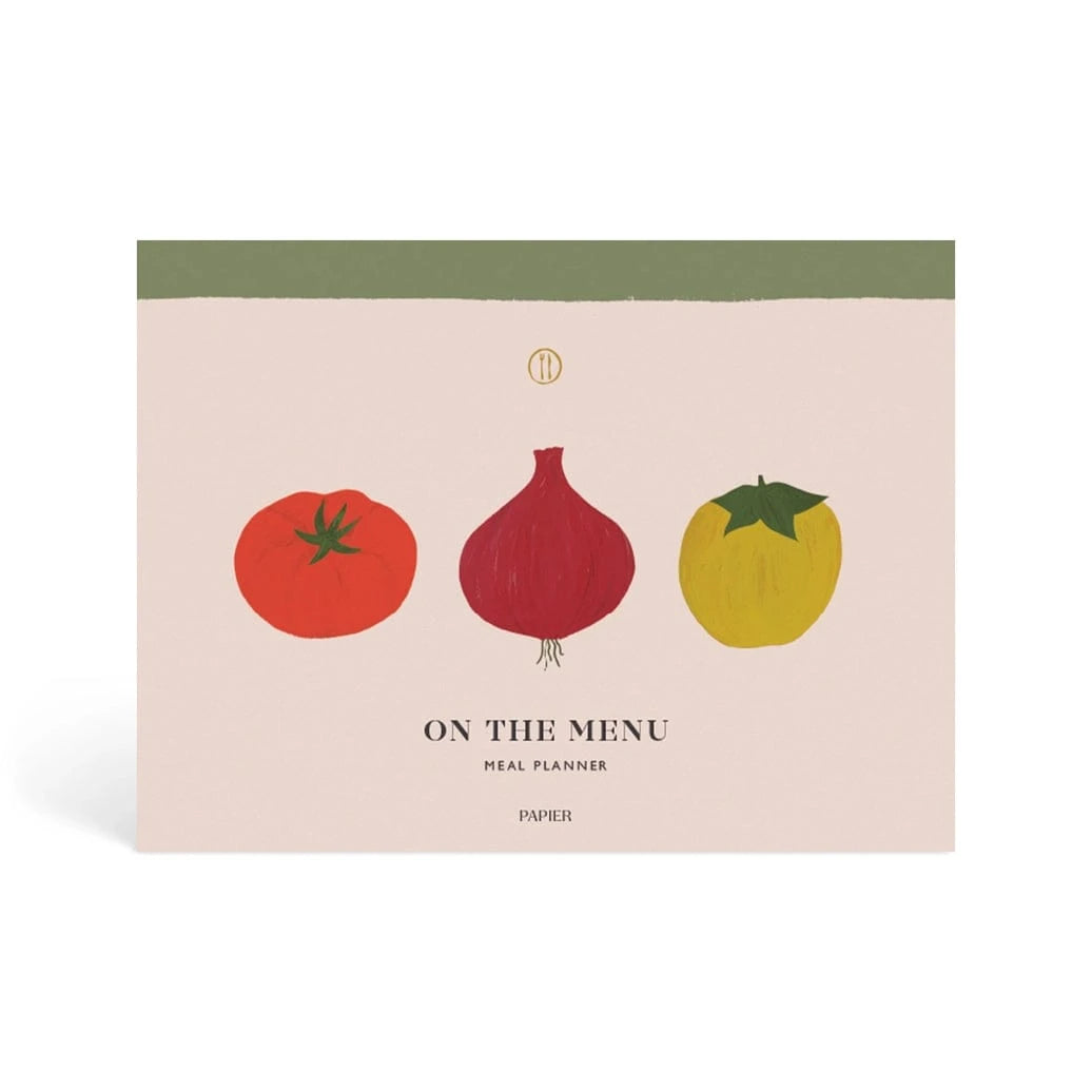 Papier Planner Meal Planner - On the Menu