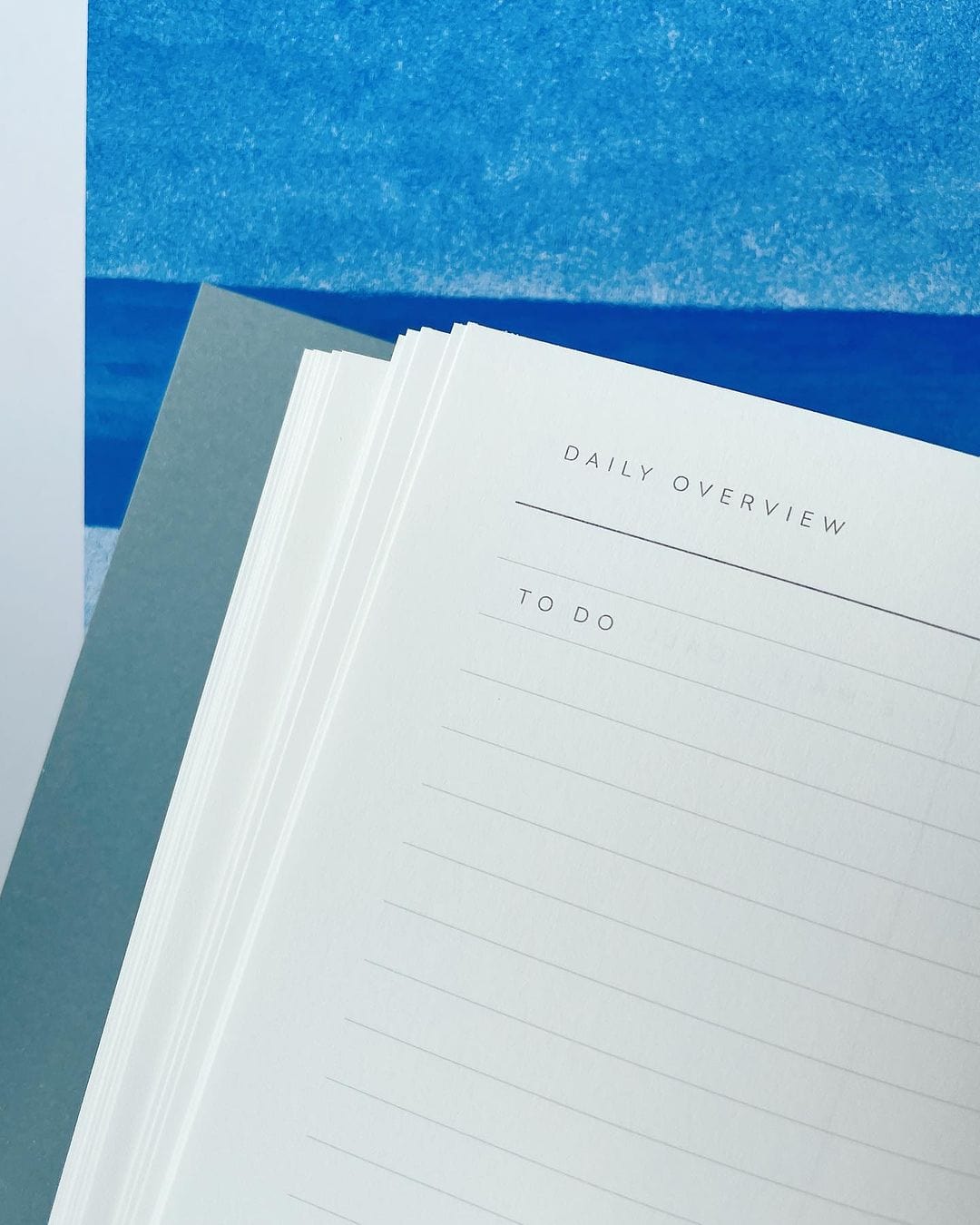 Notem Planner Milo Work Journal Blue