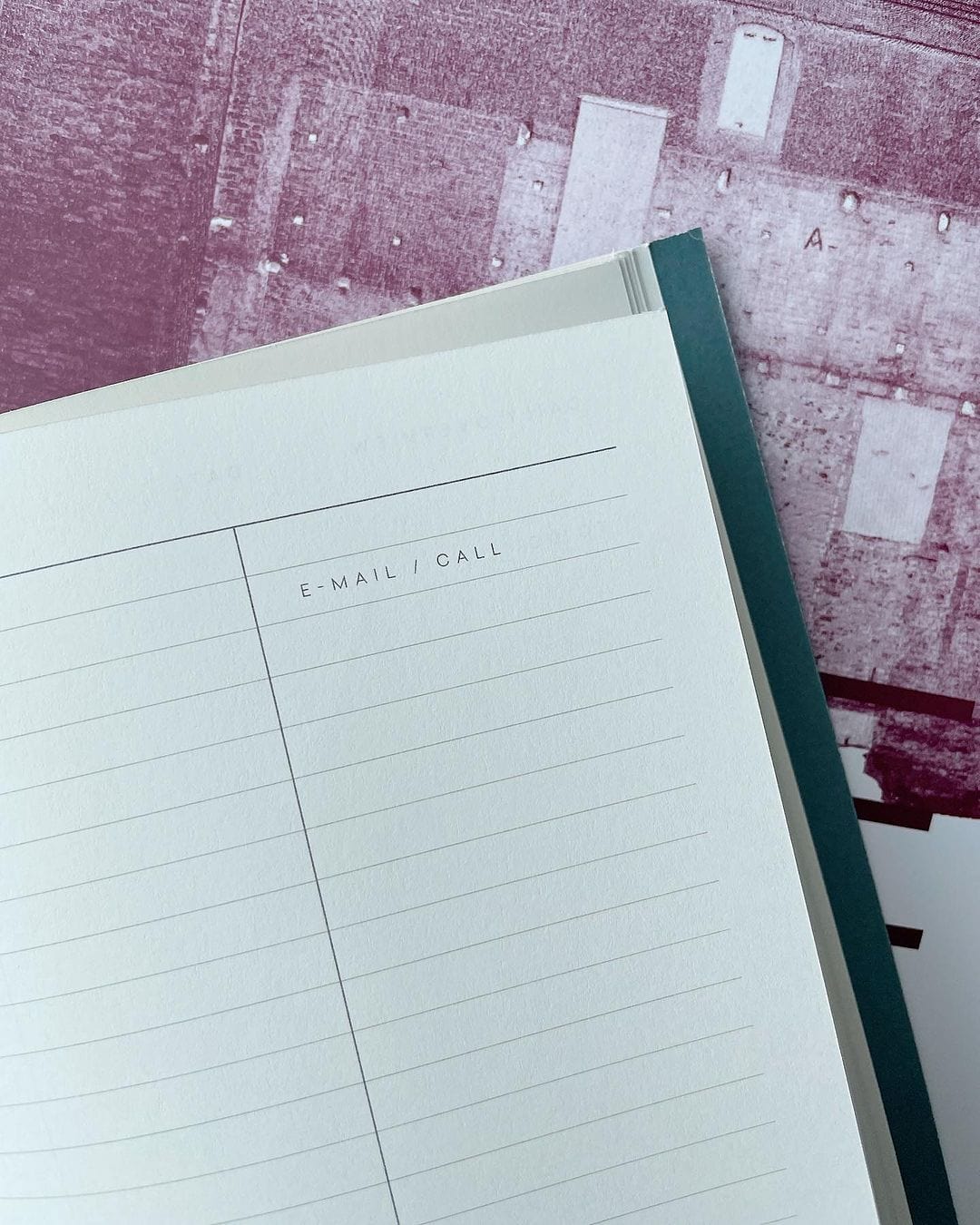 Notem Planner Milo Work Journal Blue