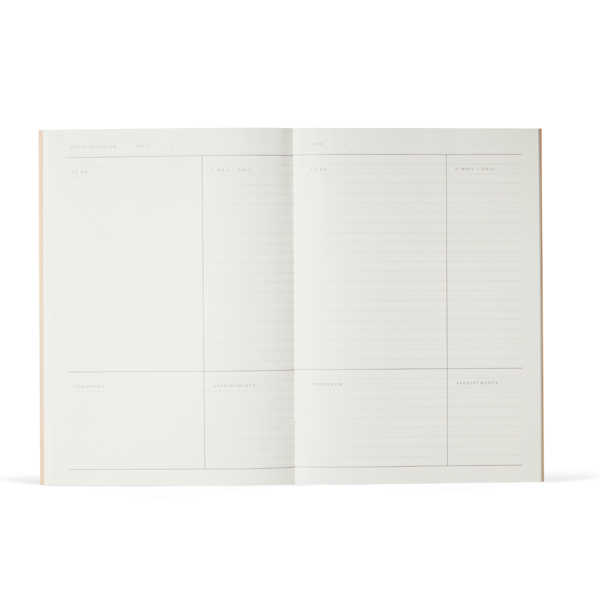 Notem Planner Milo Work Journal Blue