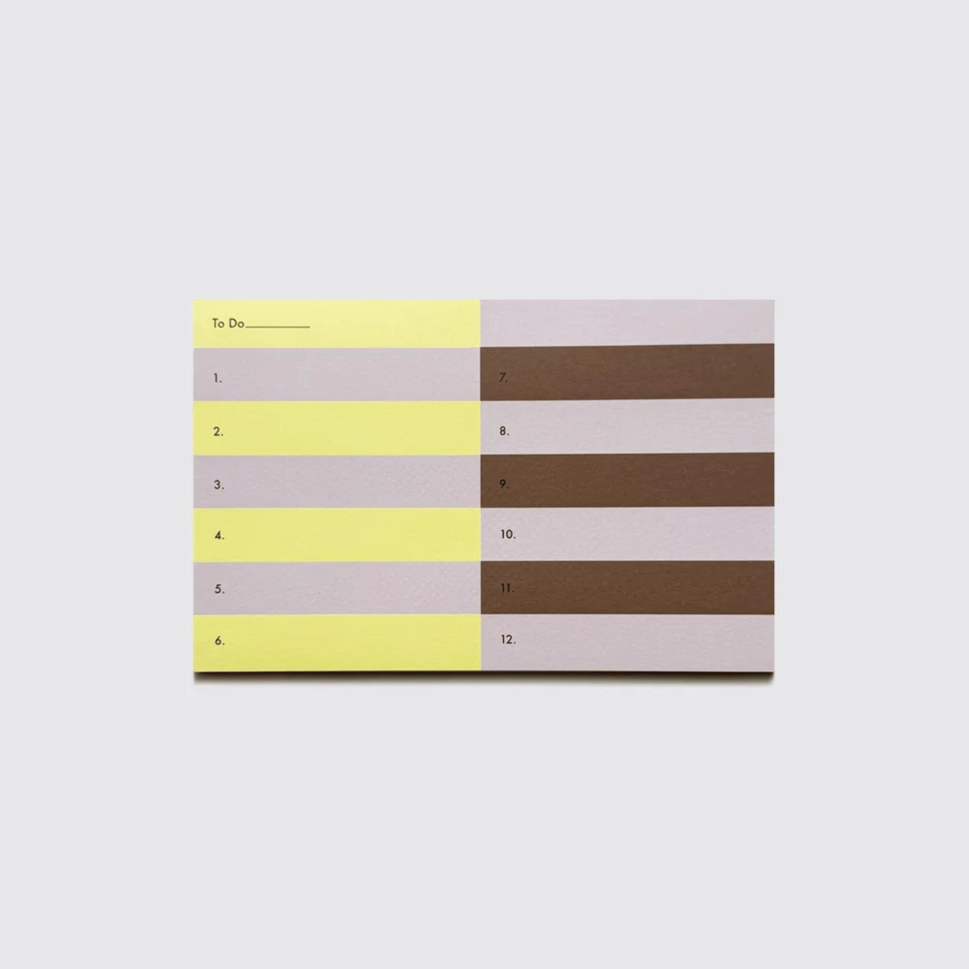 Scout Editions Planner Mini desk planner - To Do List Block