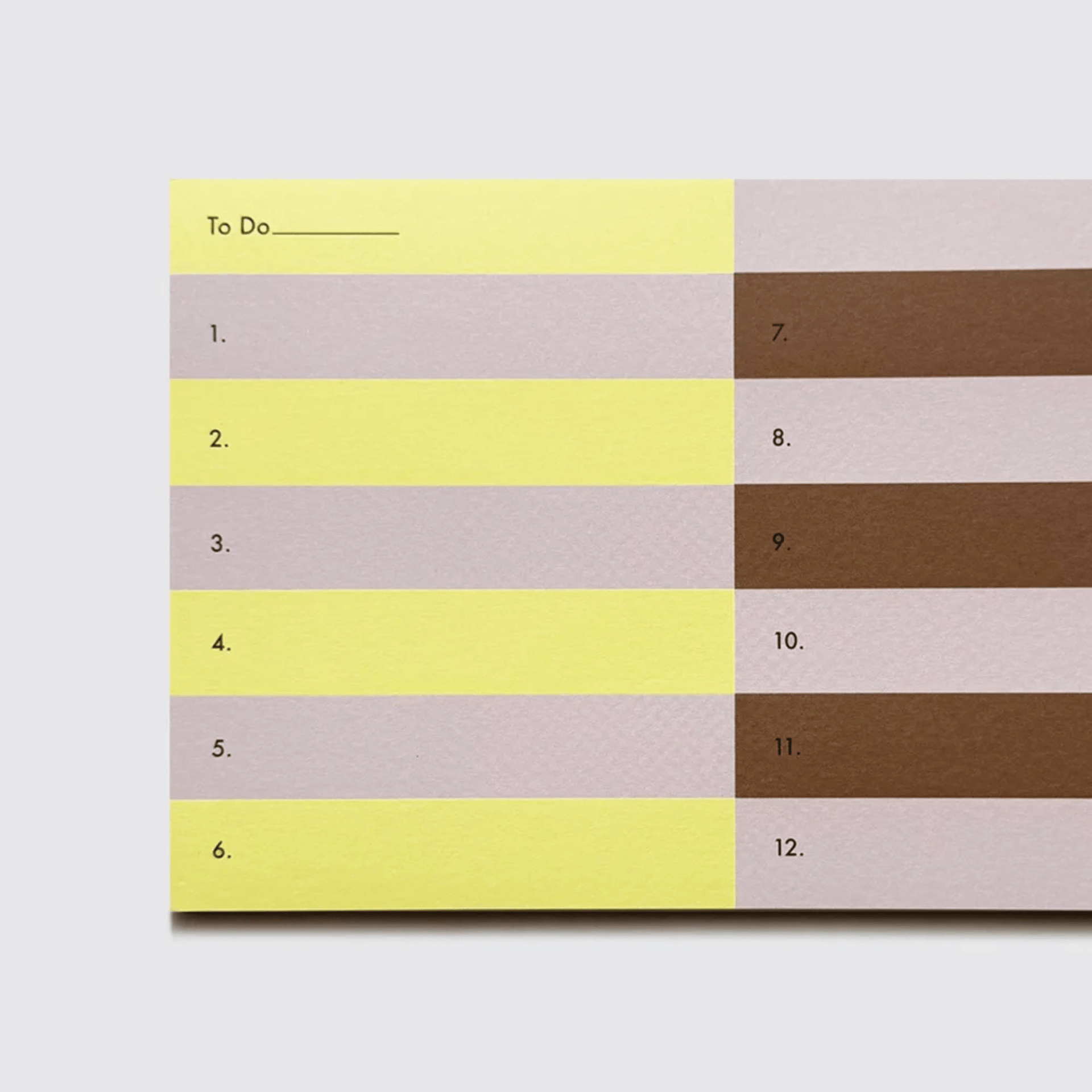 Scout Editions Planner Mini desk planner - To Do List Block