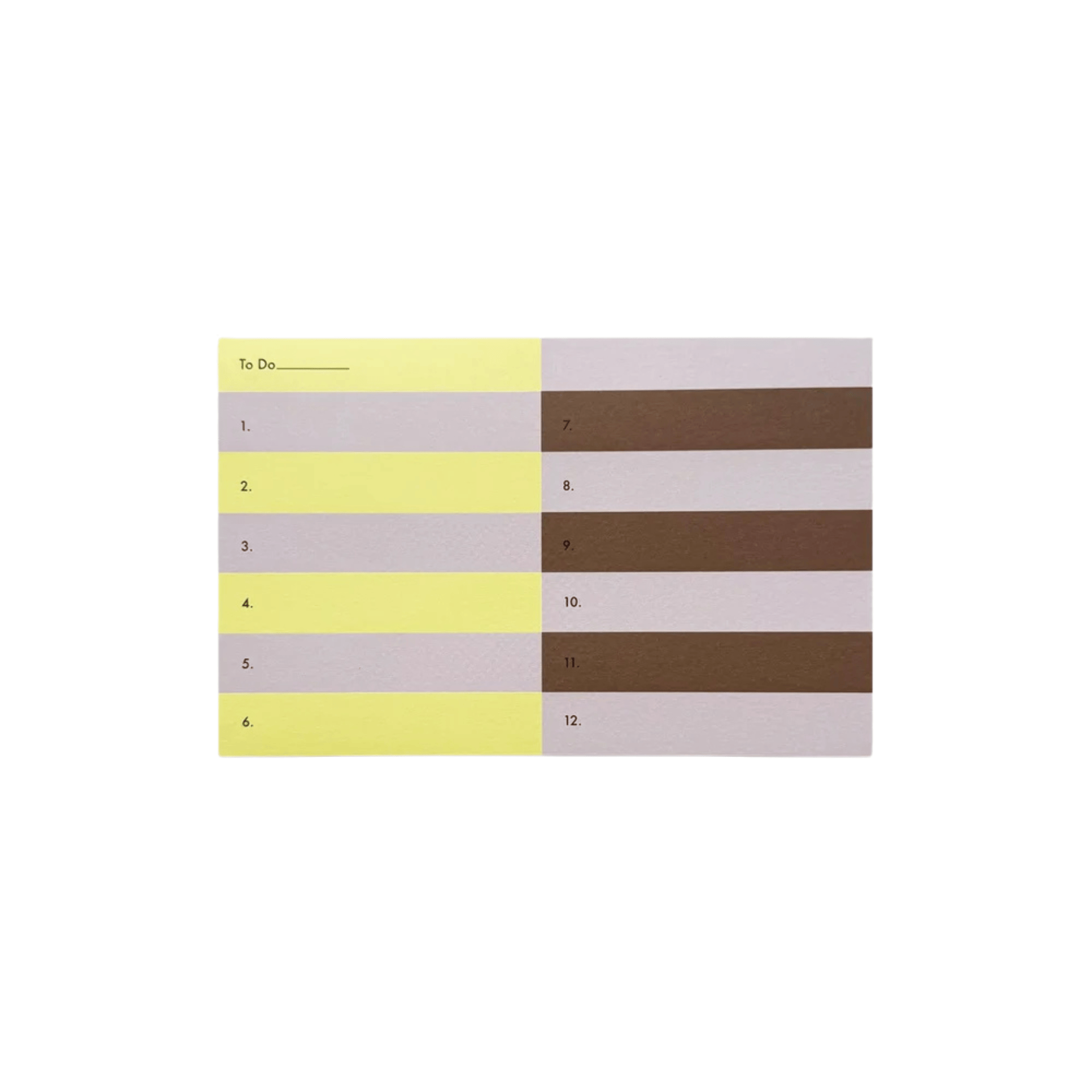 Scout Editions Planner Mini desk planner - To Do List Block