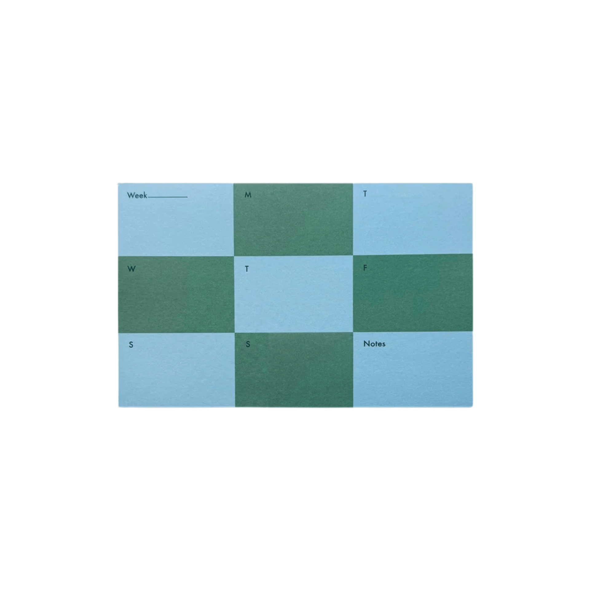 Scout Editions Planner Mini desk planner - Weekly Block