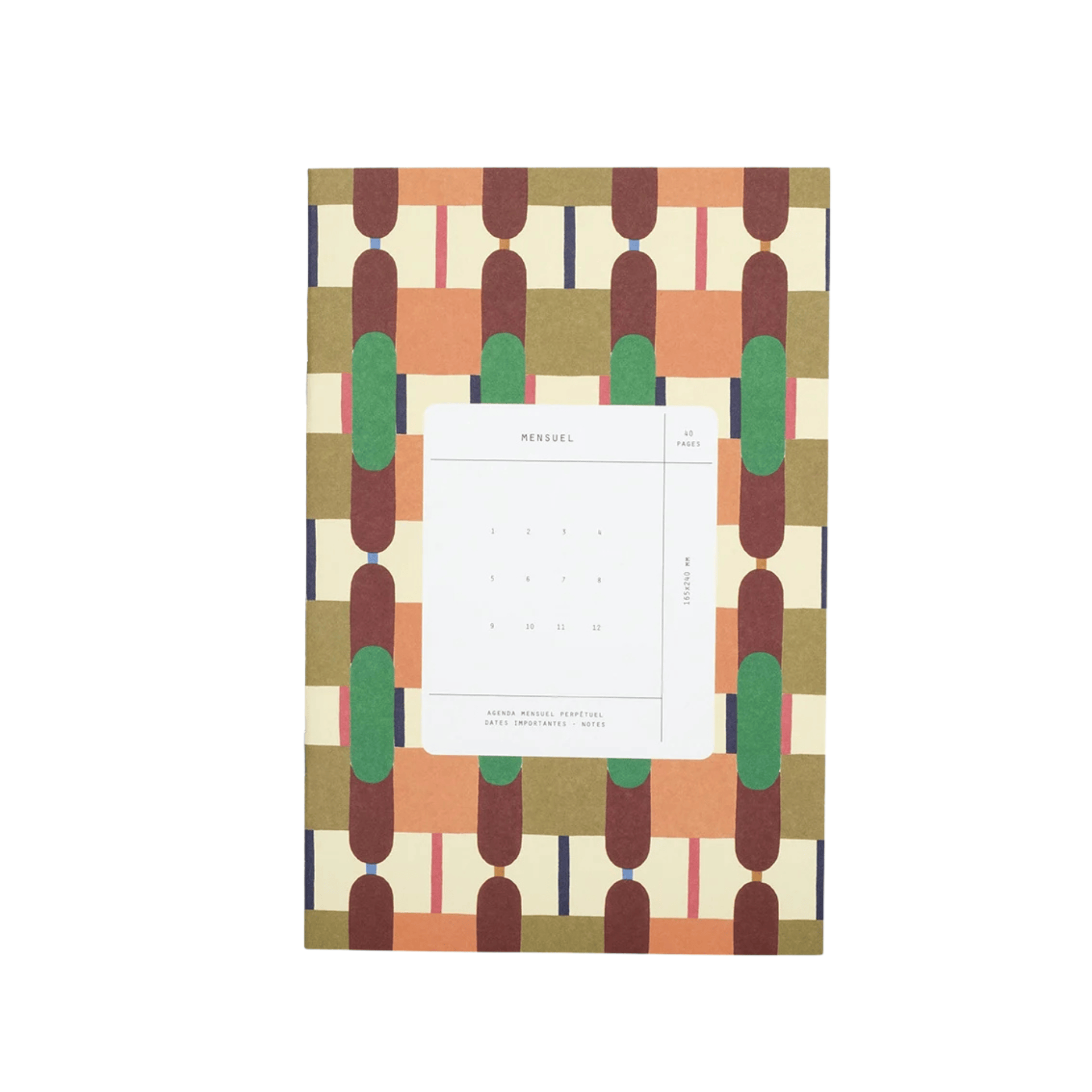 Season Paper Planner Monthly Planner Crossroads