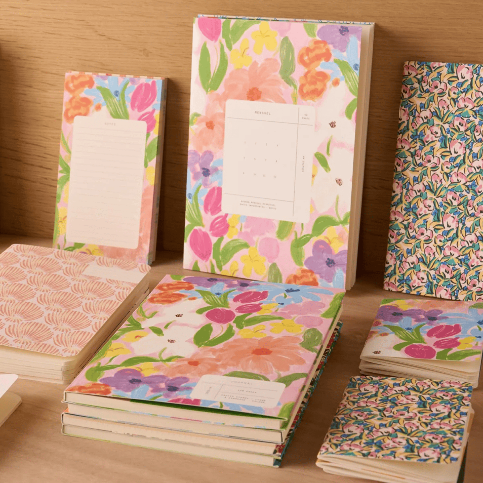Season Paper Planner Monthly Planner Jardin