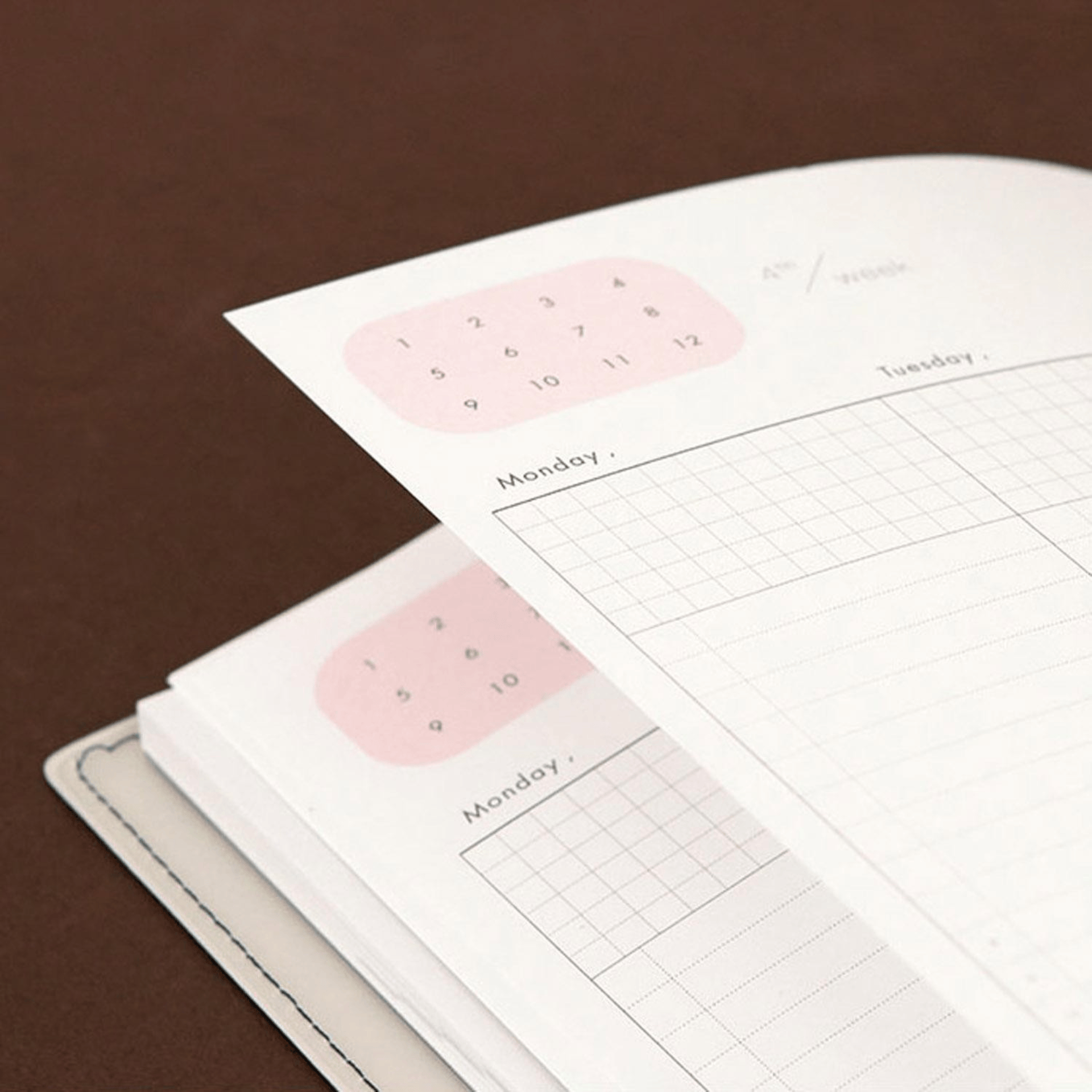 Iconic Planner Office Planner - Burro