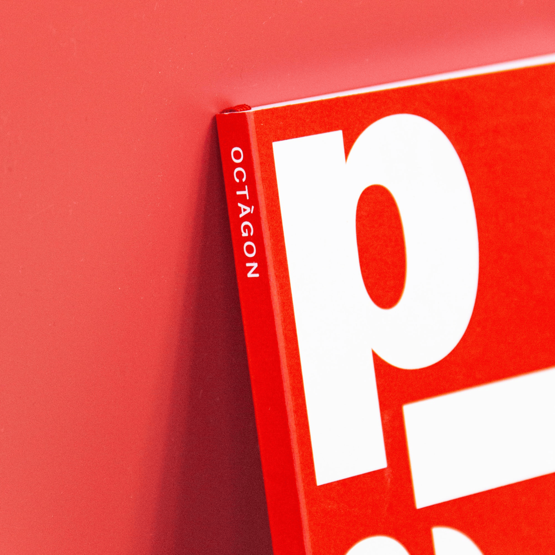 Octagon Planner Plan Book Red - Monthly