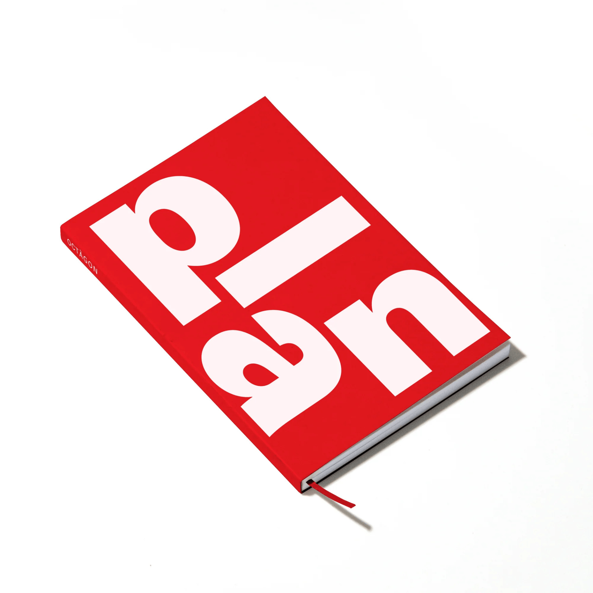 Octagon Planner Plan Book Red - Monthly