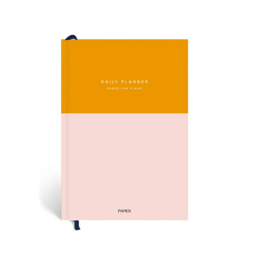 Papier Planner Planner Giornaliero Colourblock