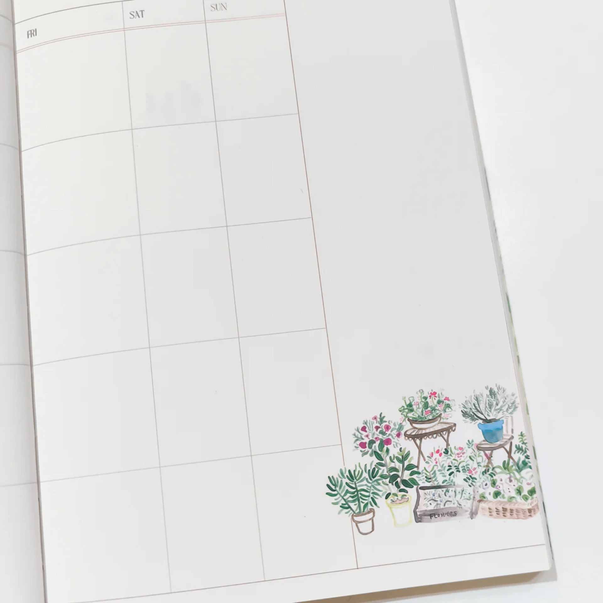 Pansydaisy Korea Planner Planner Jardin