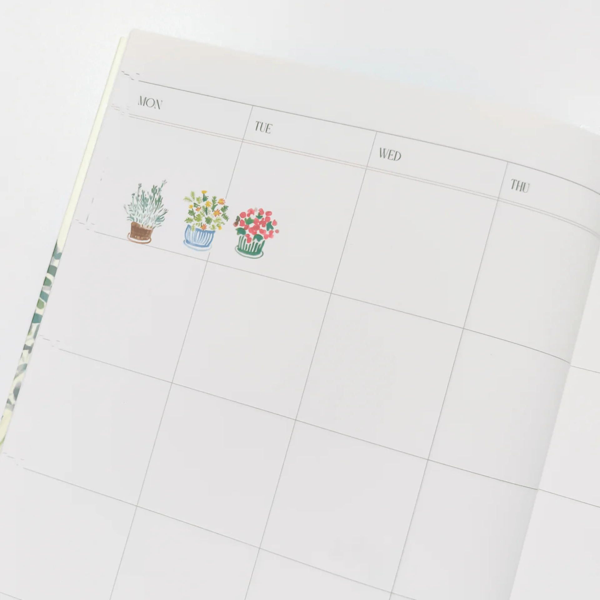 Pansydaisy Korea Planner Planner Jardin