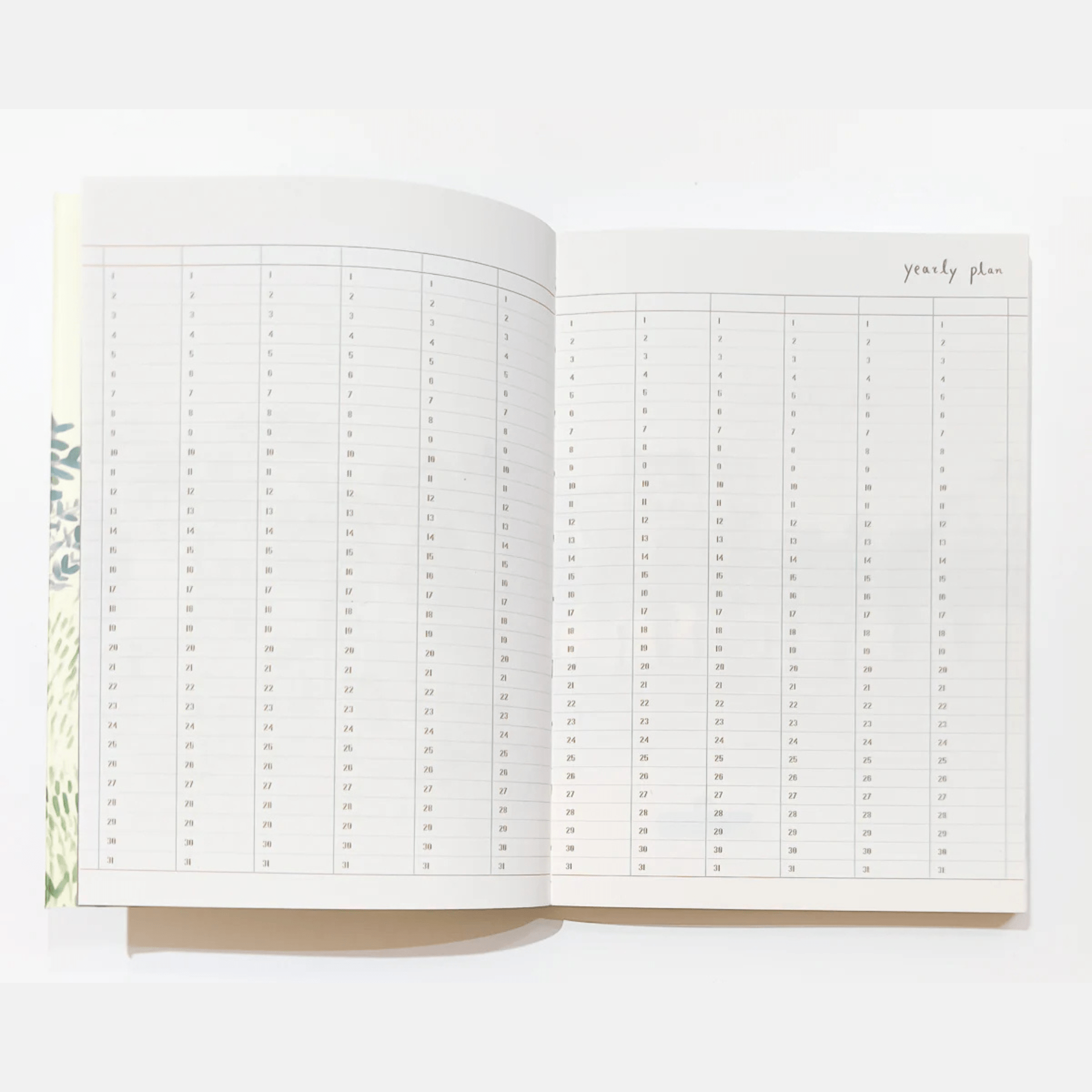 Pansydaisy Korea Planner Planner Jardin