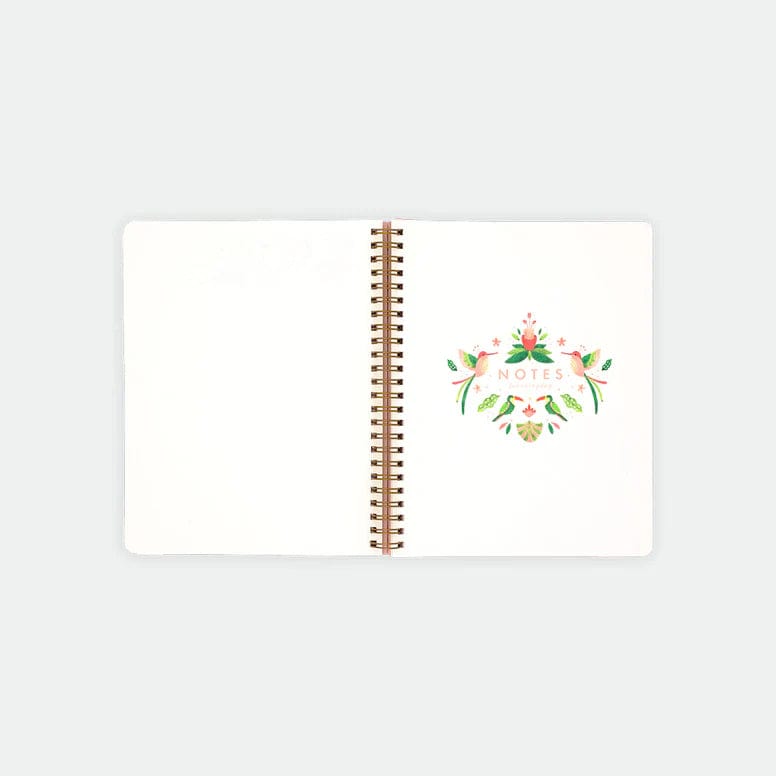 All The Way To Say Planner Planner Mensile con Spirale Green Jungle