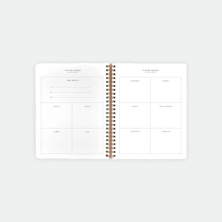 All The Way To Say Planner Planner Mensile con Spirale Green Jungle