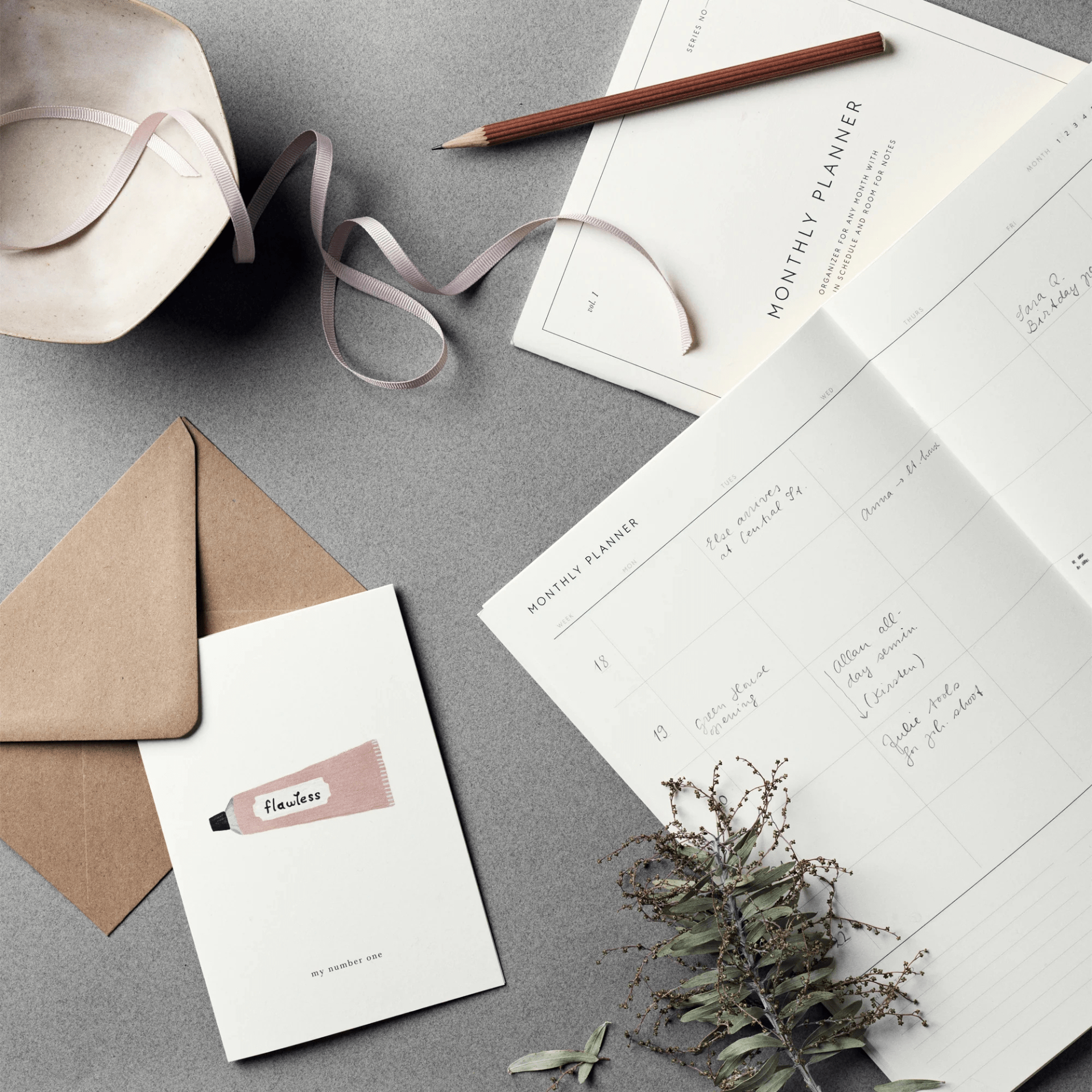 Kartotek Planner Planner Notebook - Monthly