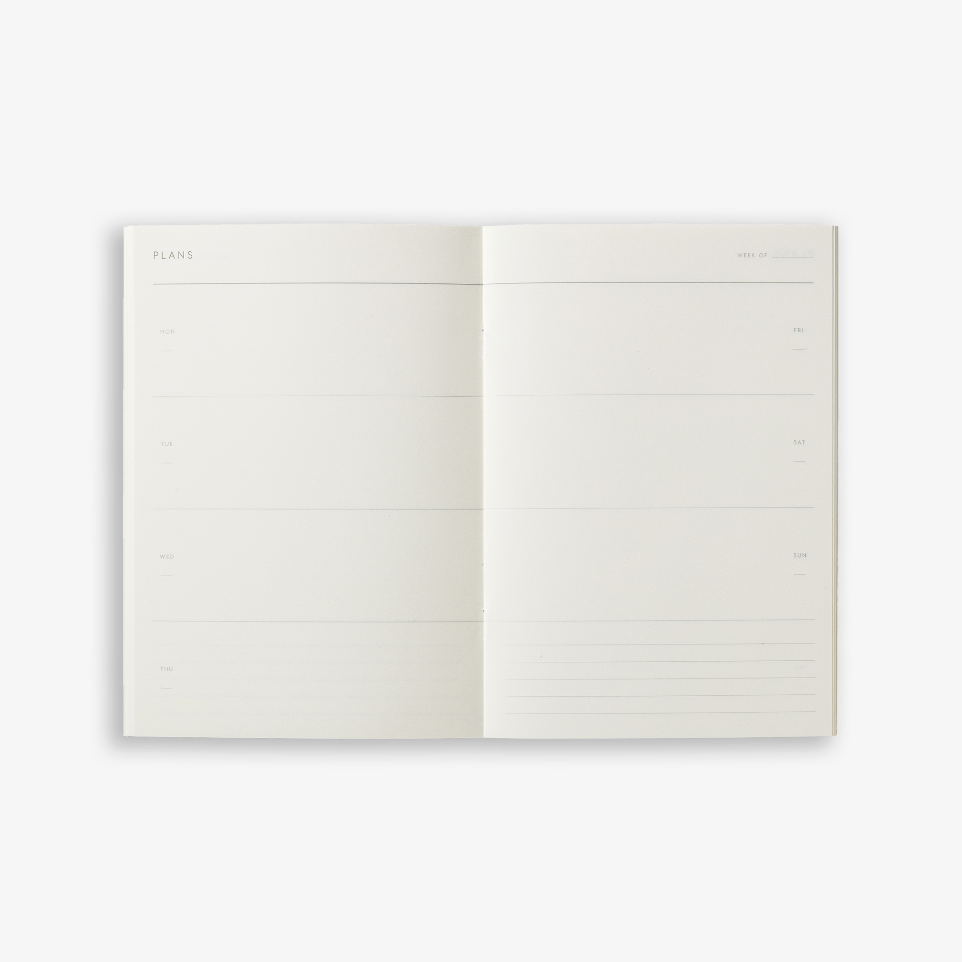 Kartotek Planner Planner Notebook - Weekly