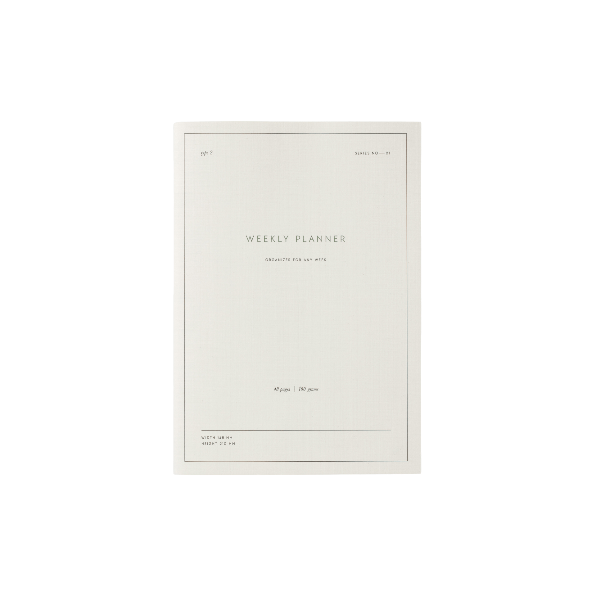 Kartotek Planner Planner Notebook - Weekly