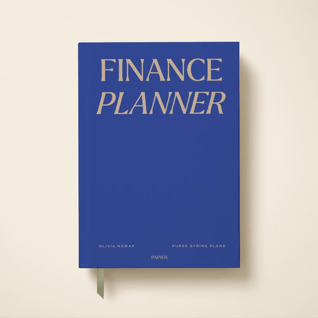 Papier Planner Planner per le finanze Wonder