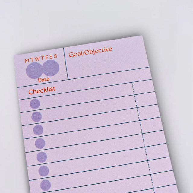 The Completist Planner Post it CheckList