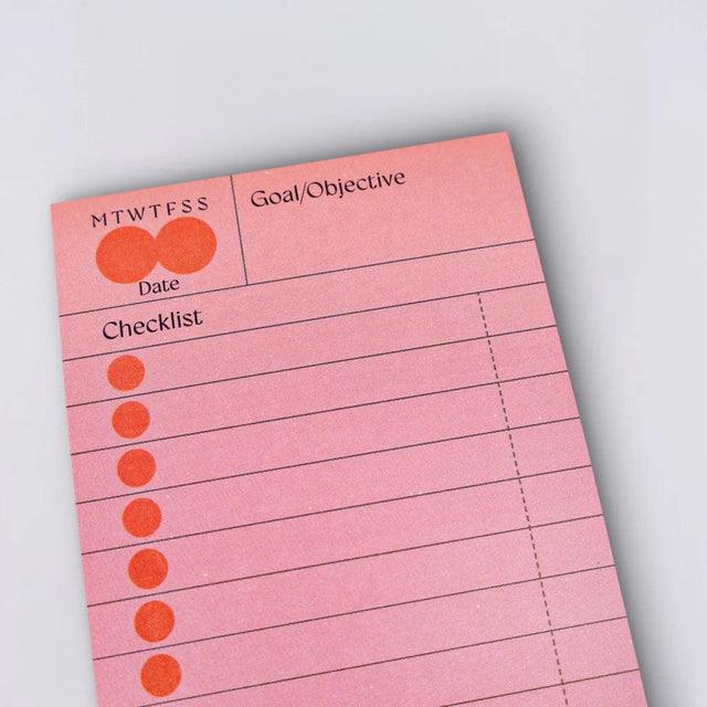 The Completist Planner Post it CheckList