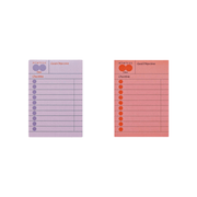The Completist Planner Post it CheckList