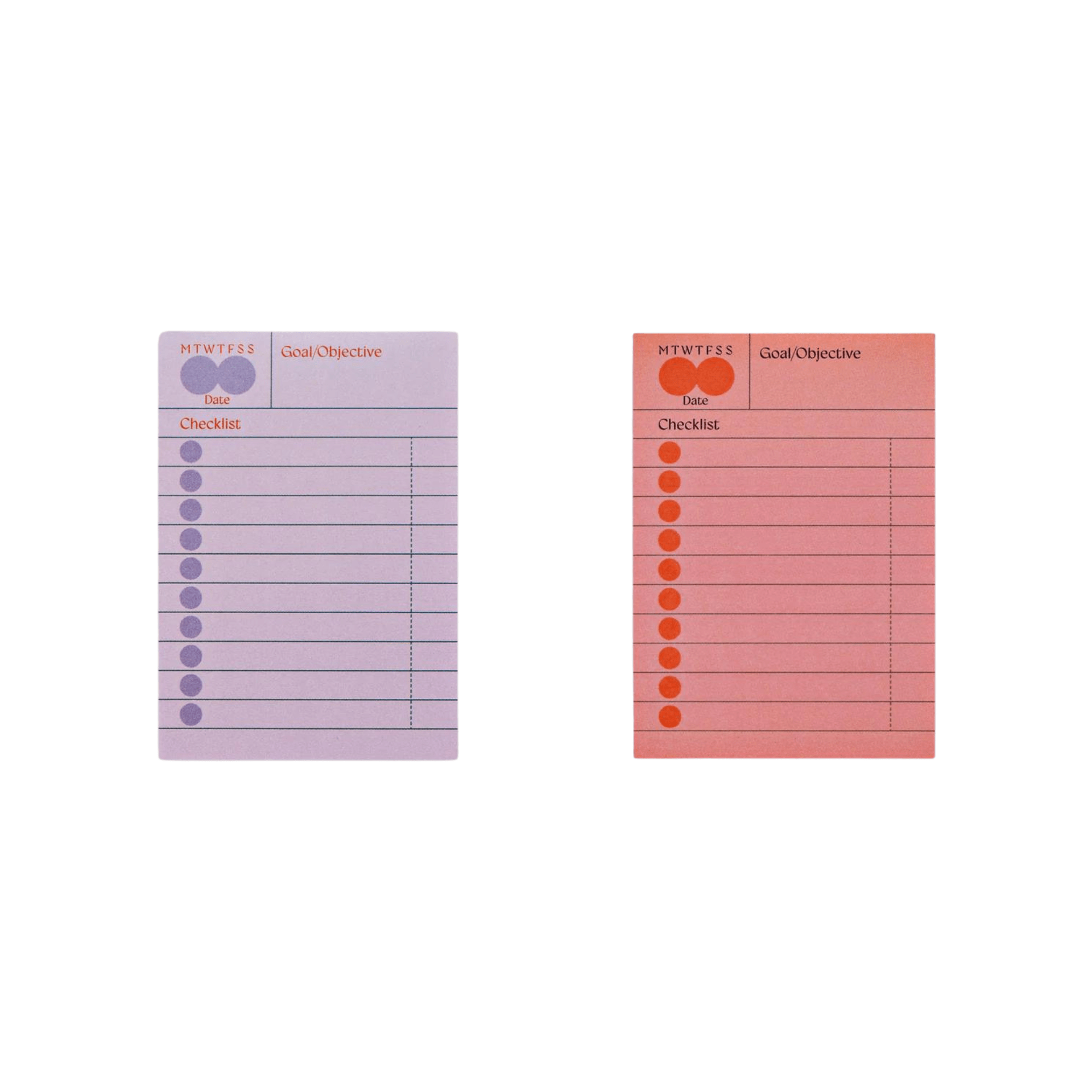 The Completist Planner Post it CheckList