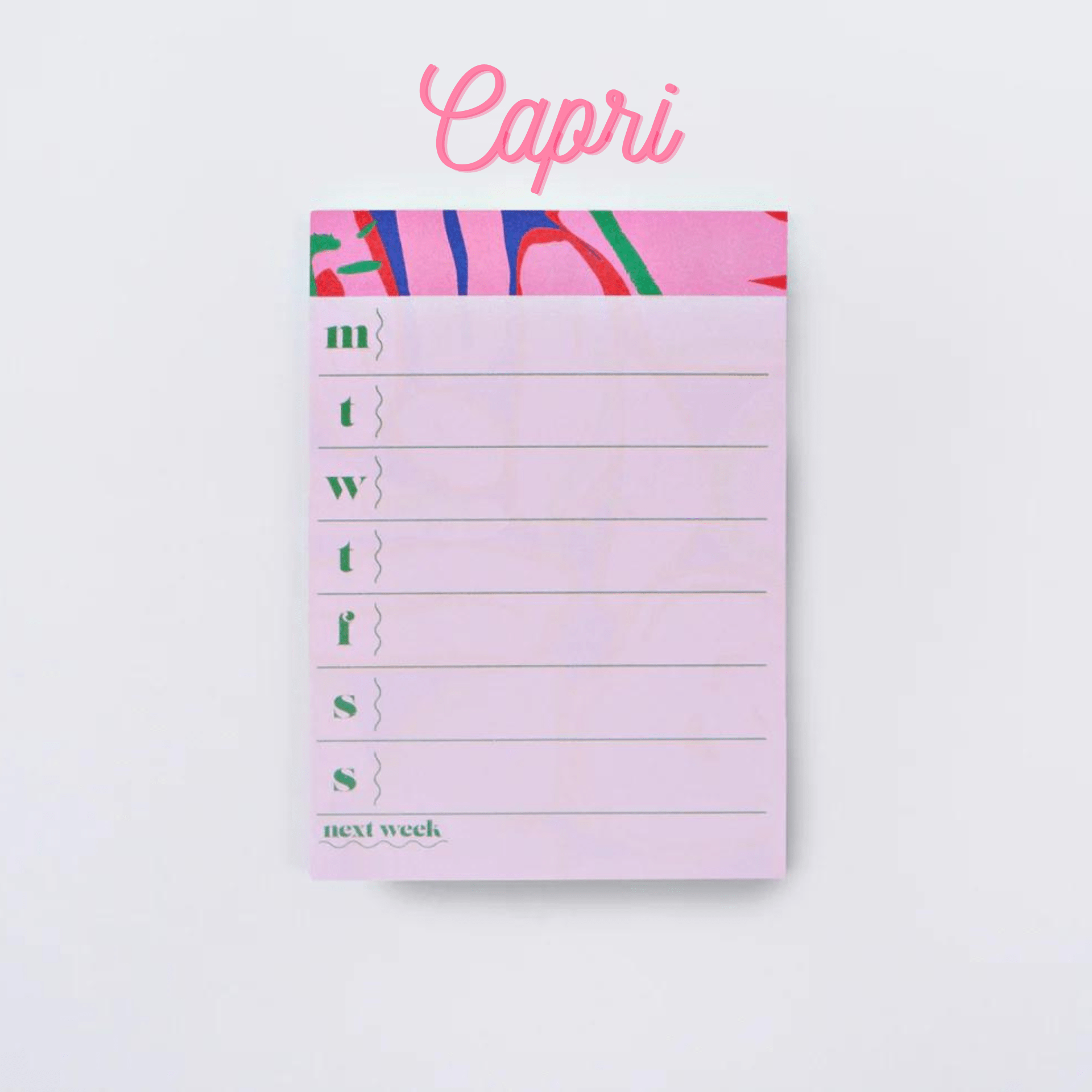 The Completist Planner Post it Planner Capri