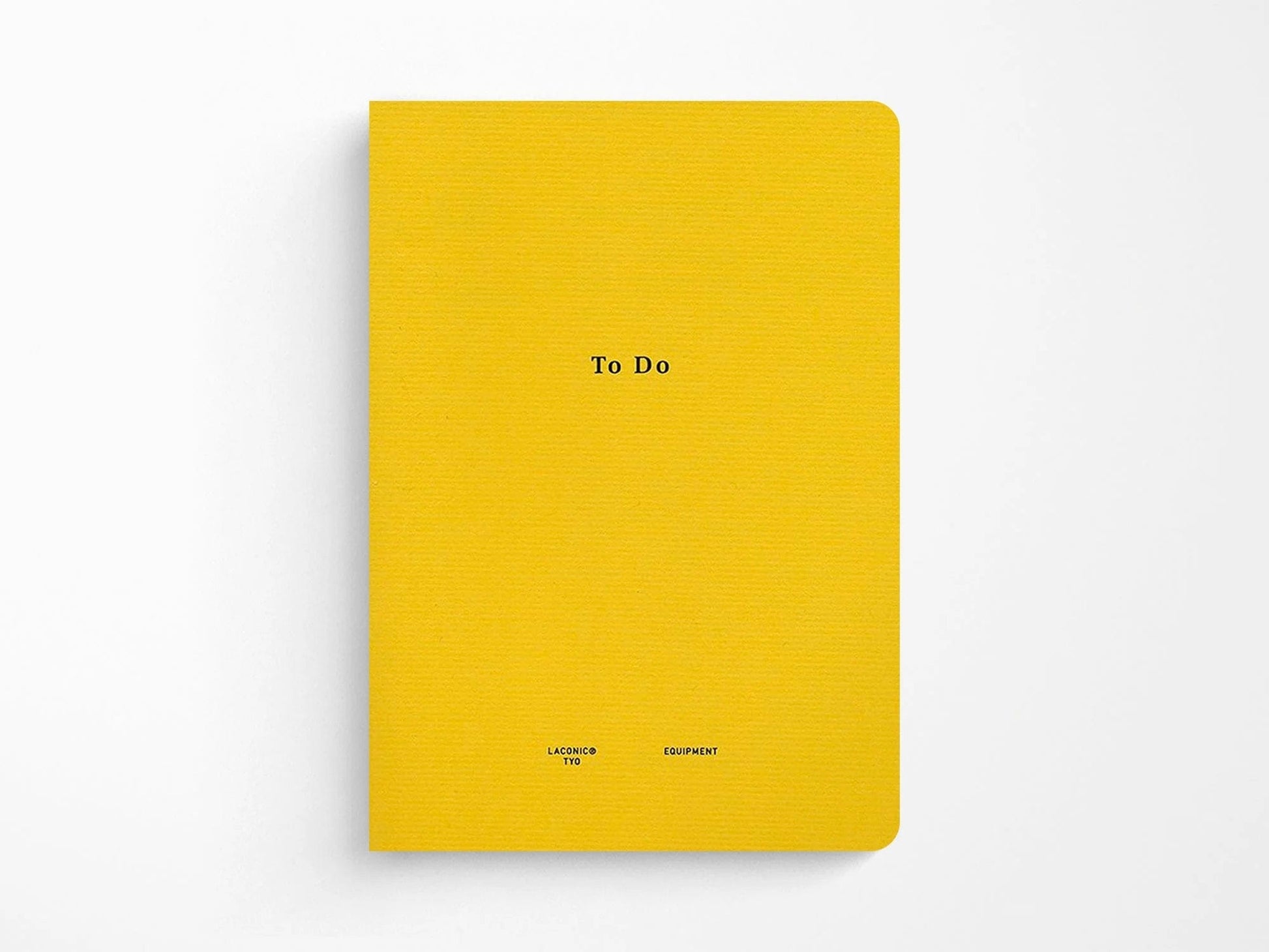 Laconic Planner Style Notebook Laconic - To Do