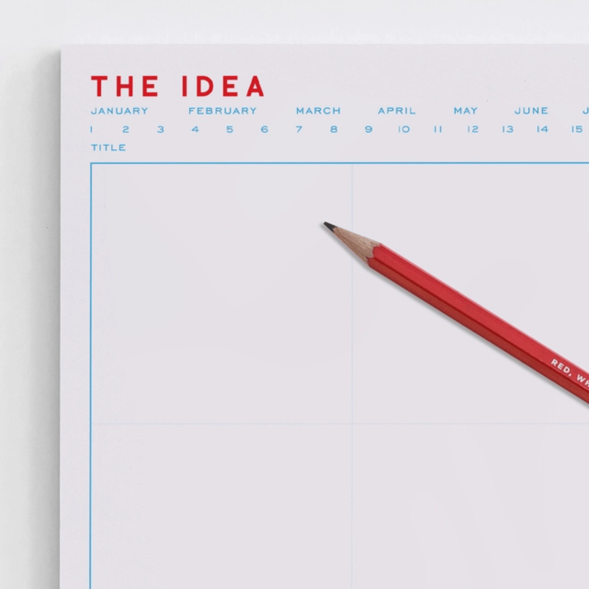 Crispin Finn Planner The Idea Desk Pad
