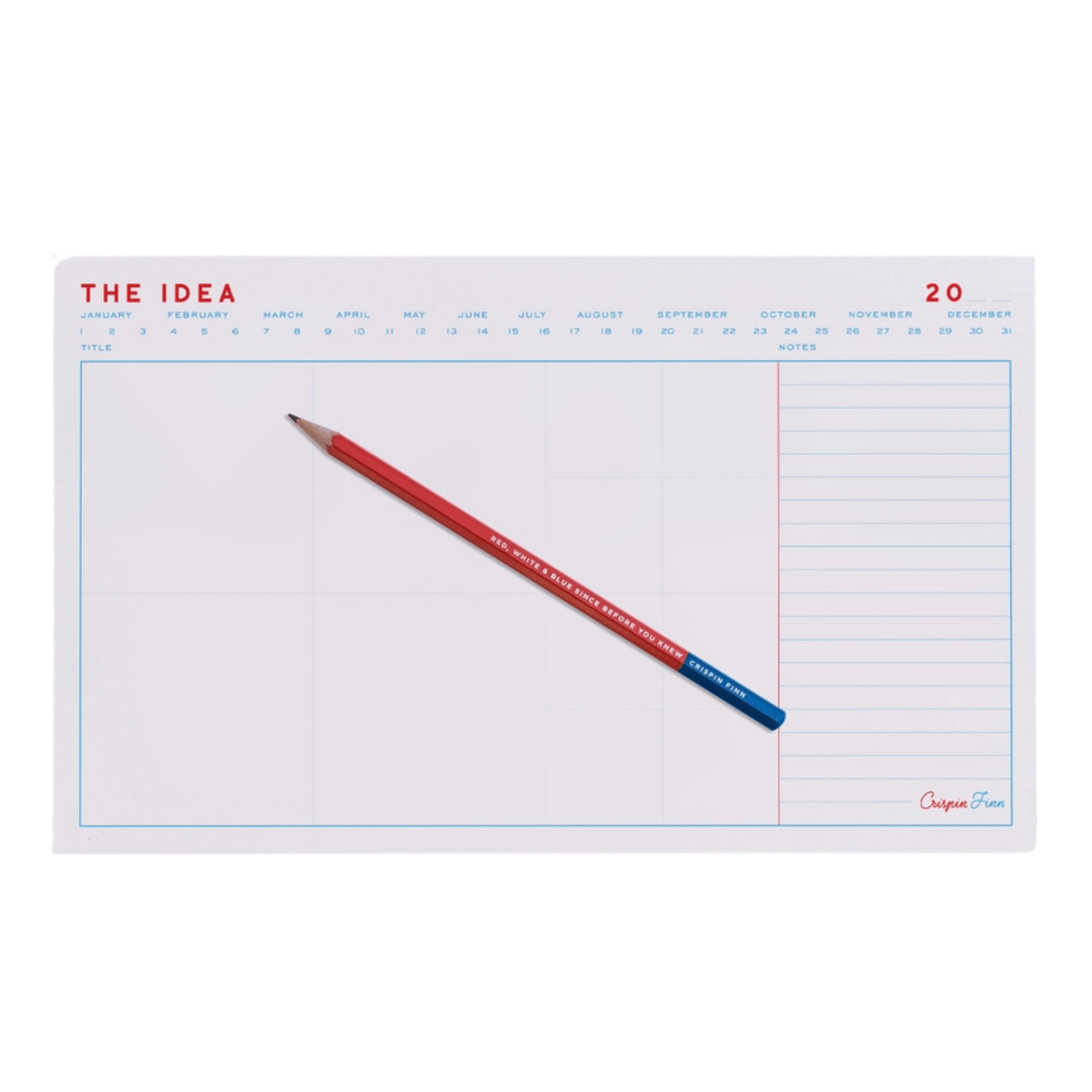 Crispin Finn Planner The Idea Desk Pad