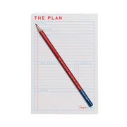 Crispin Finn Planner The Plan Note Pad & pencil