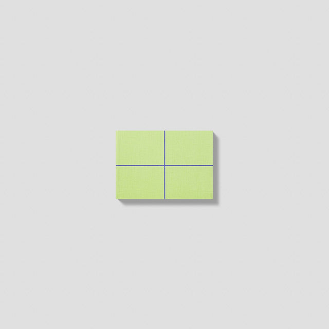 Mishmash Planner Undated Planner Small - Solid Lime