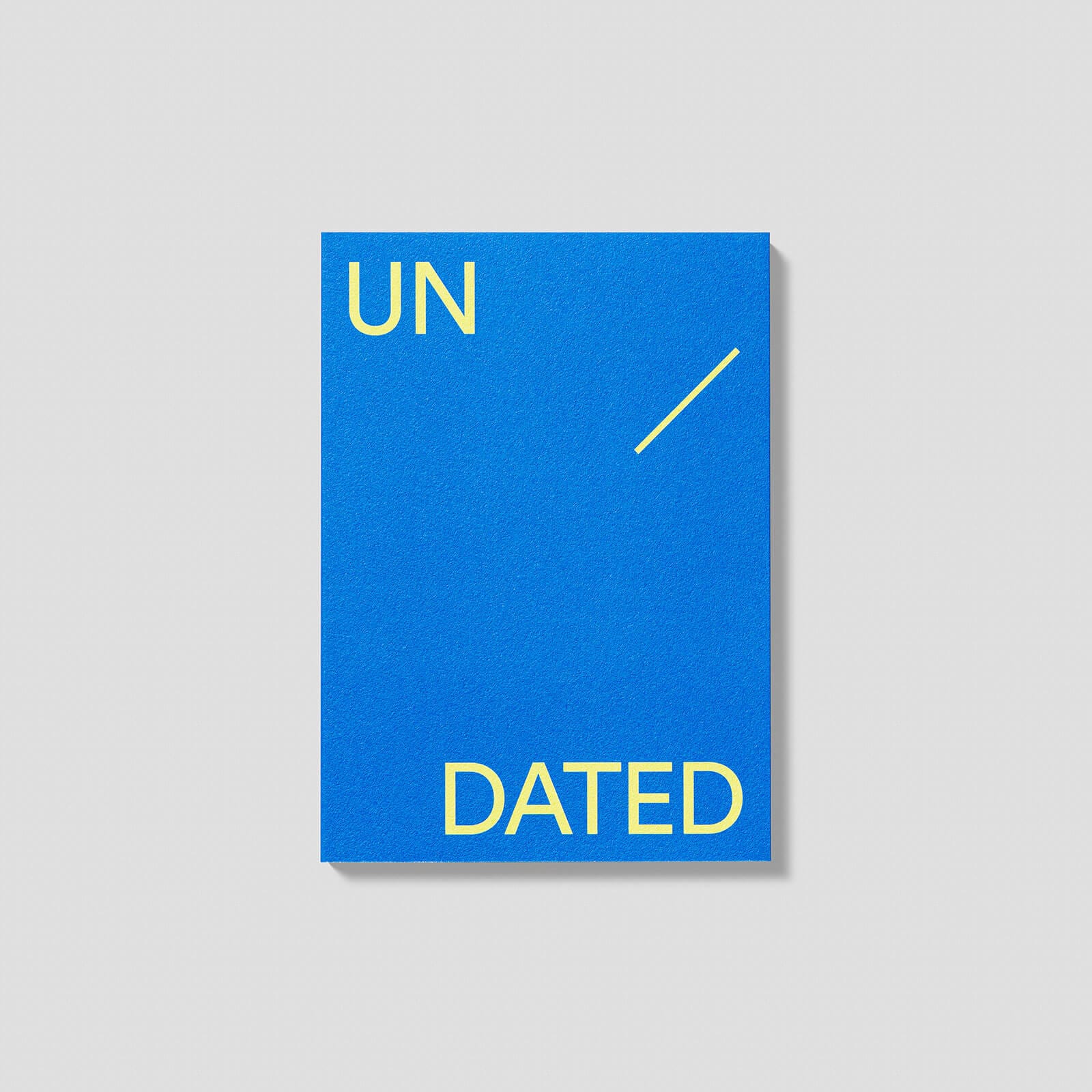 Mishmash Planner ELECTRIC BLUE Undated Planner - Time Block