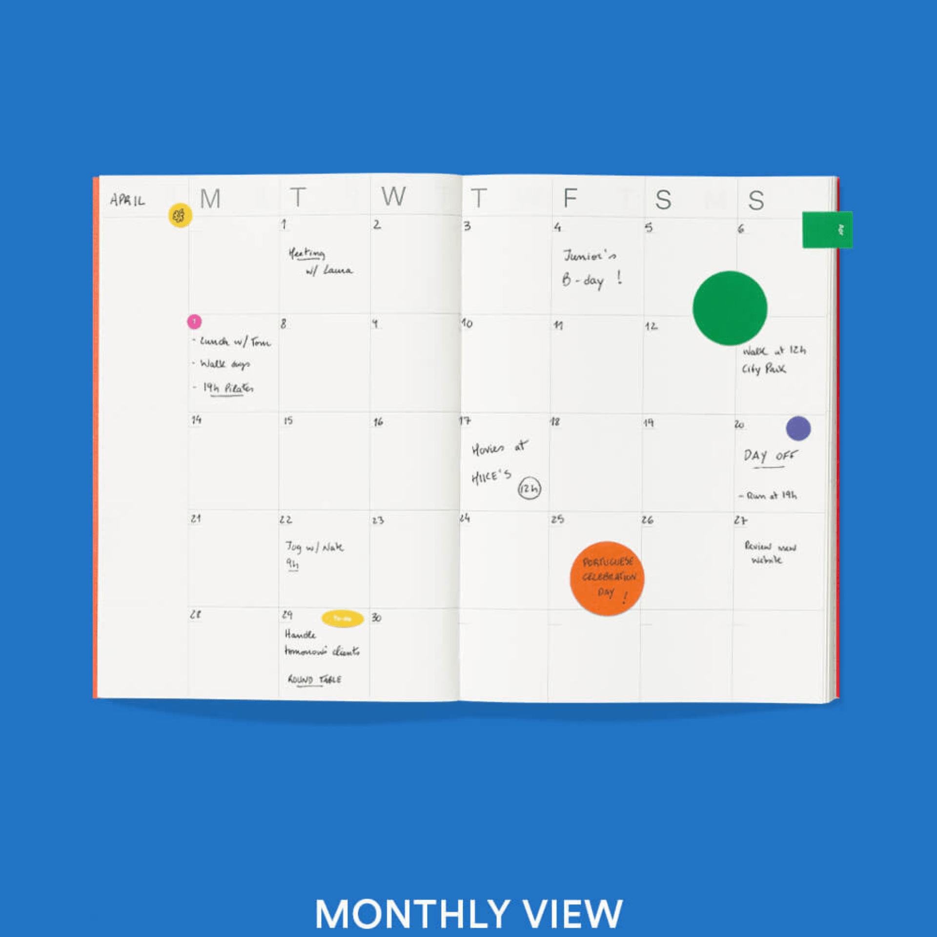 Mishmash Planner Undated Planner - Time Block