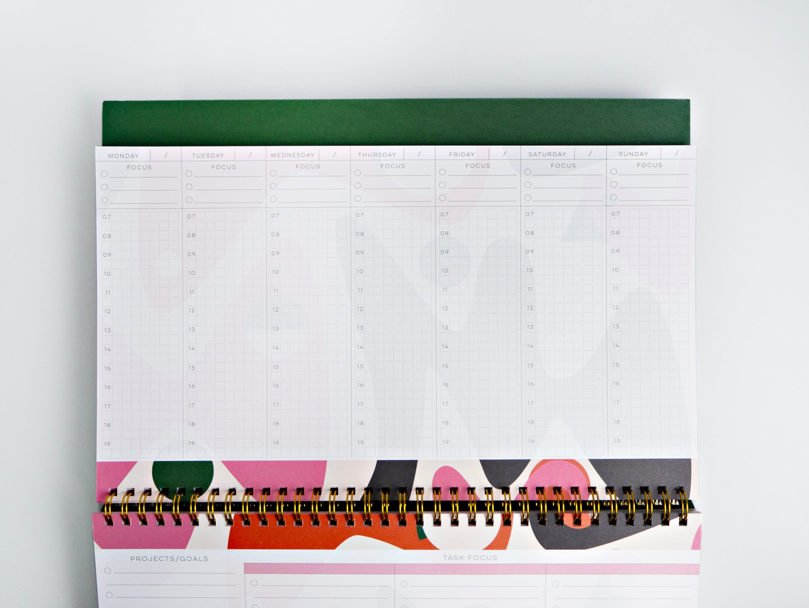 The Completist Planner Weekly Desk Organizer Book Lucia