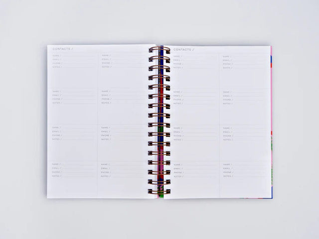 The Completist Planner Weekly Planner Capri con spirale