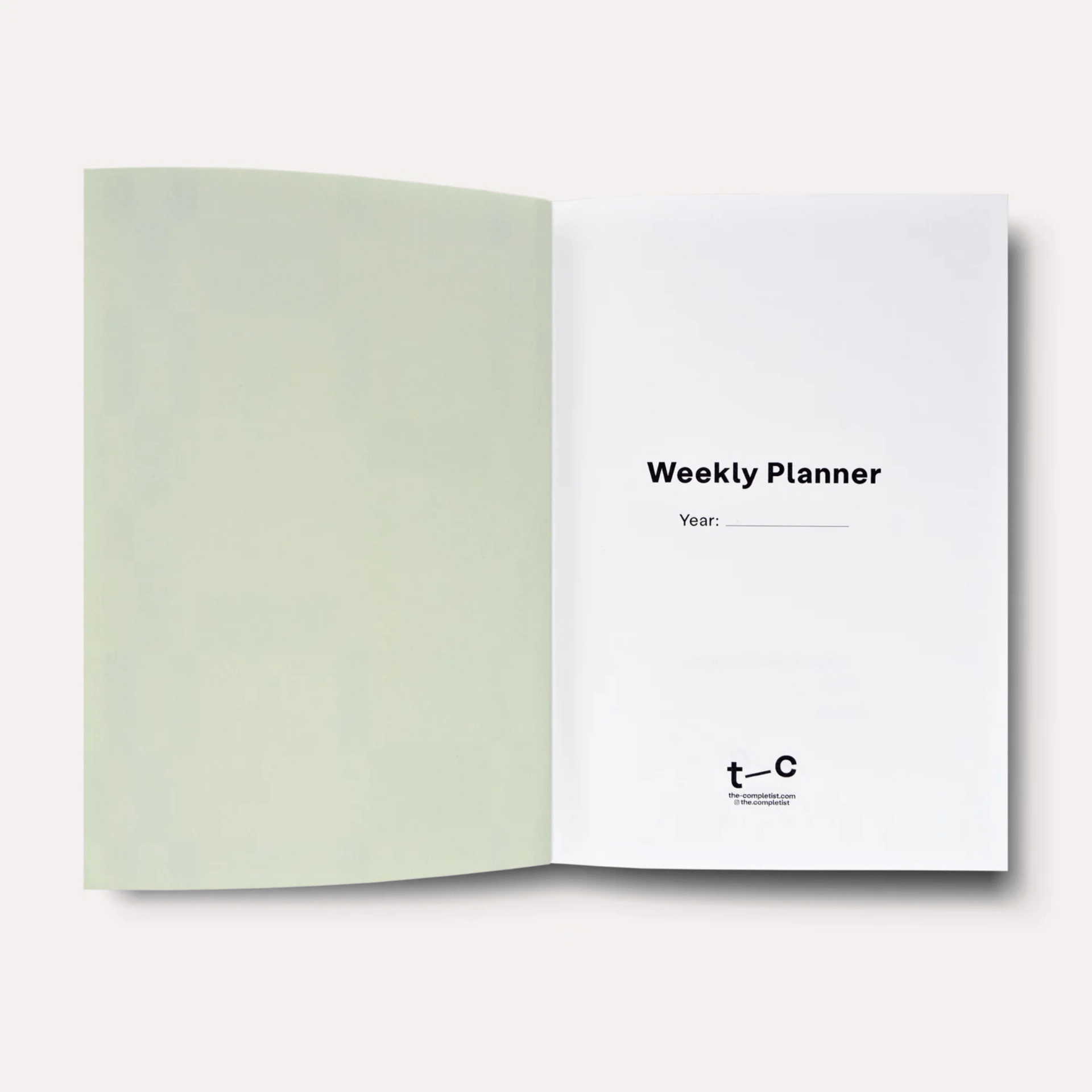 The Completist Planner Weekly Planner Celine