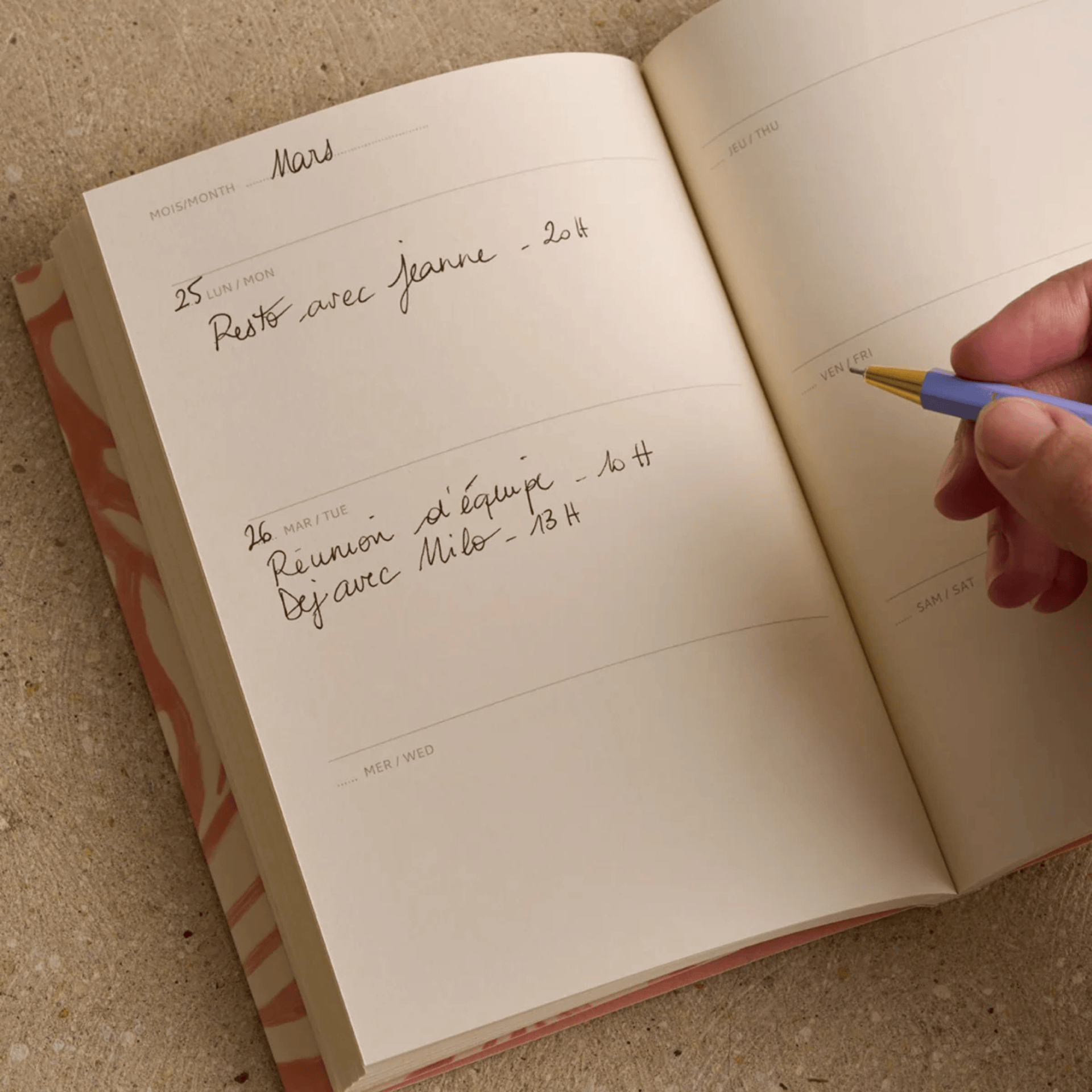 Season Paper Planner Weekly Planner Dalmatiens