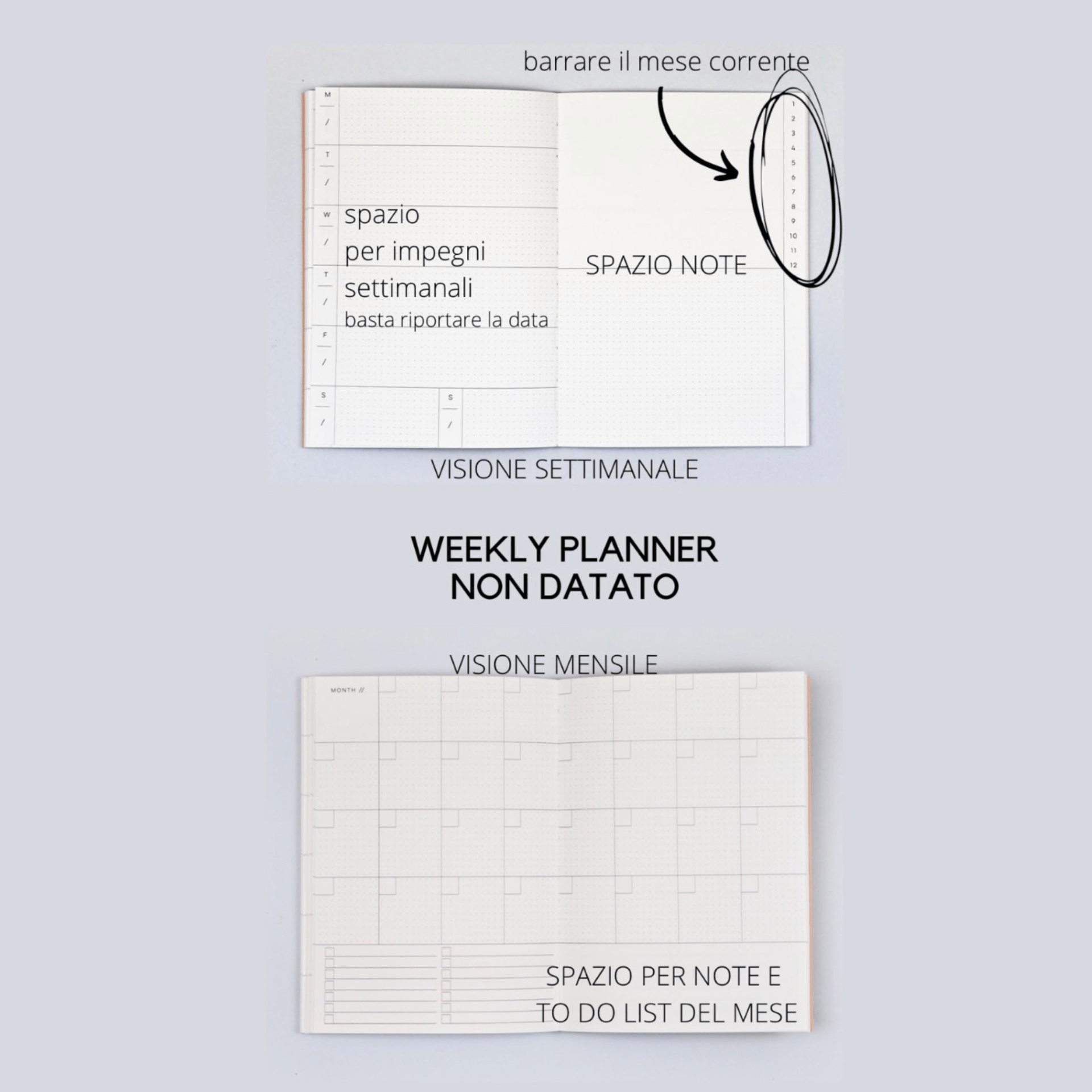 The Completist Planner Weekly Planner Marfa