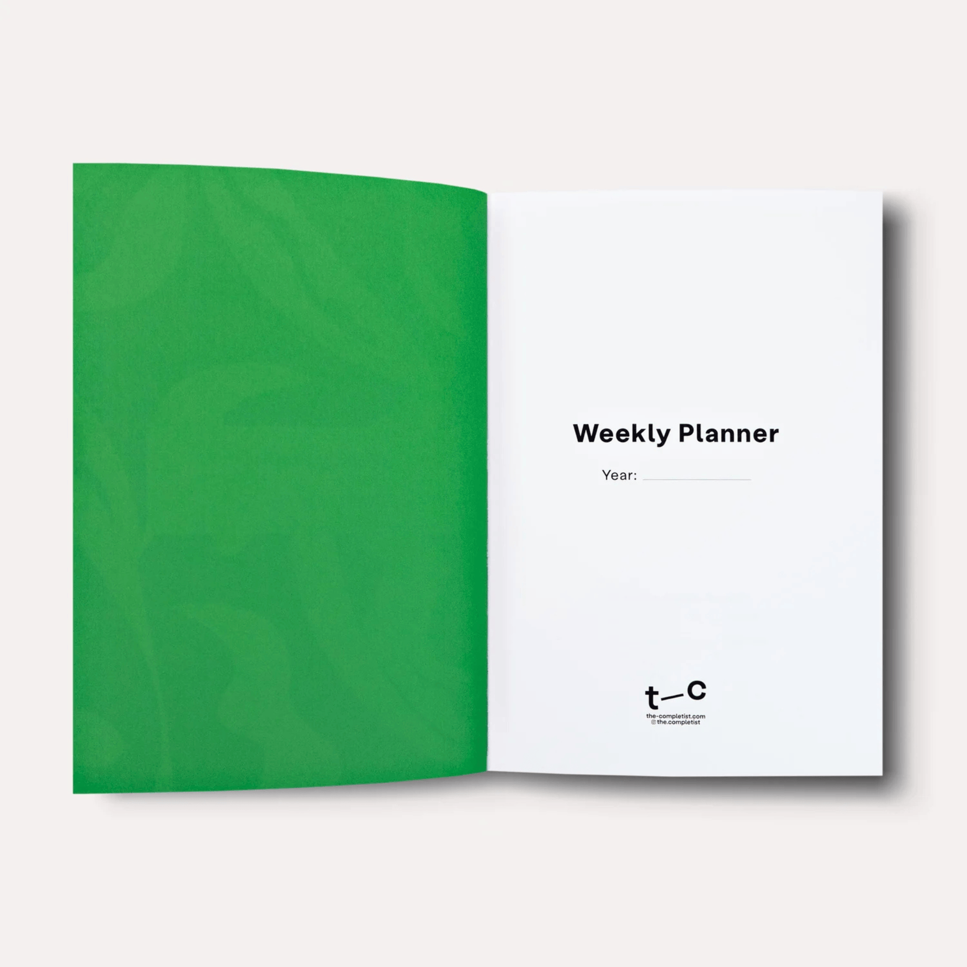 The Completist Planner Weekly Planner Marfa