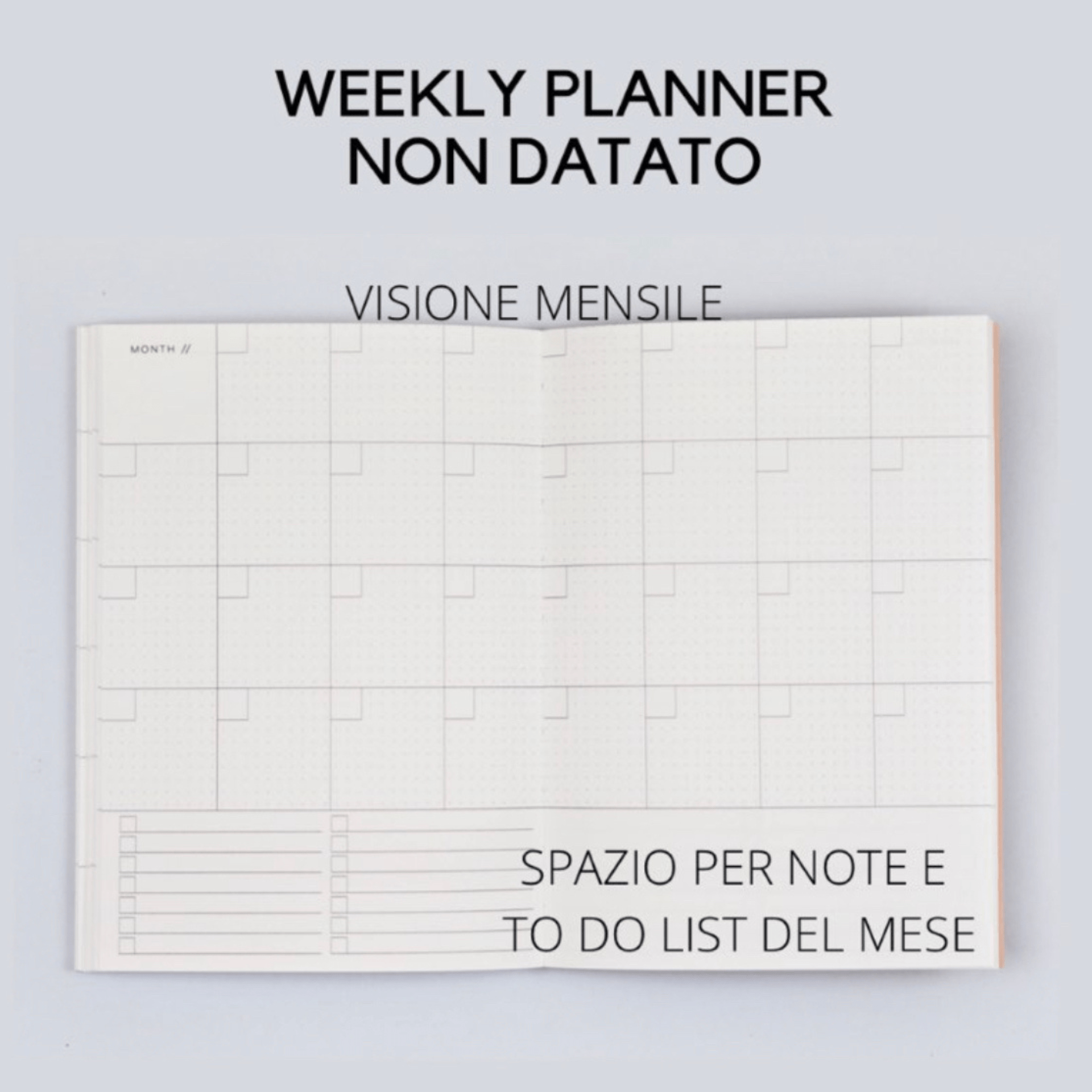 The Completist Planner Weekly Planner Palermo